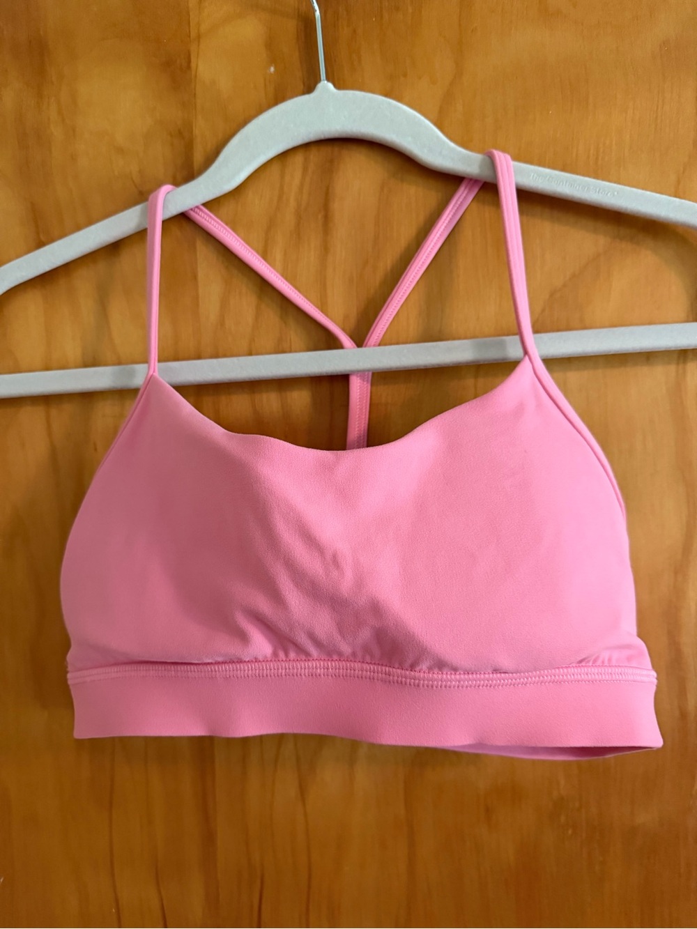 lululemon athletica Pink Strappy Light Support Sports Bra